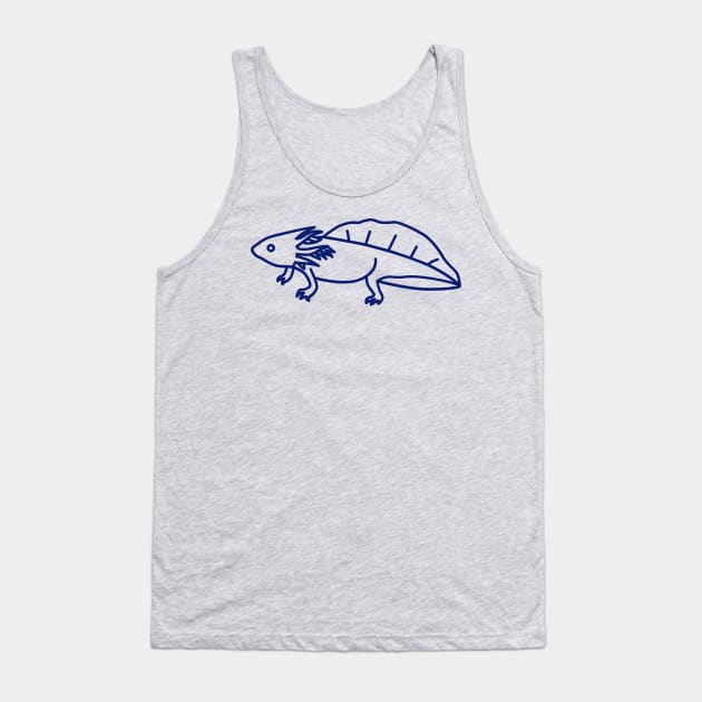 The Audio Expierence Tank Top by AXOLOTL THE BAND